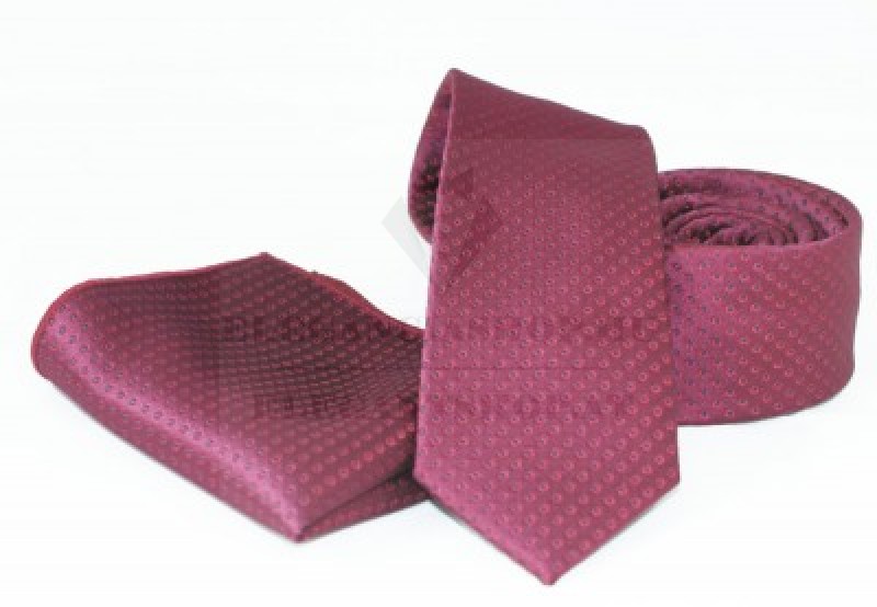 Goldenland nyakkendő szett - Meggybordó