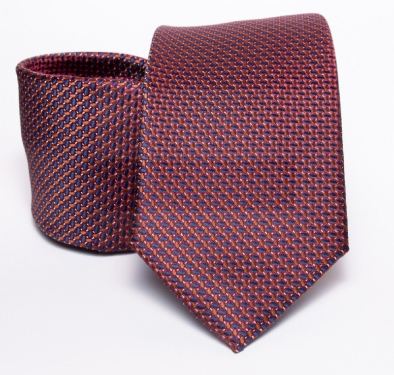    Prémium nyakkendő - Bordó mintás Aprómintás nyakkendő