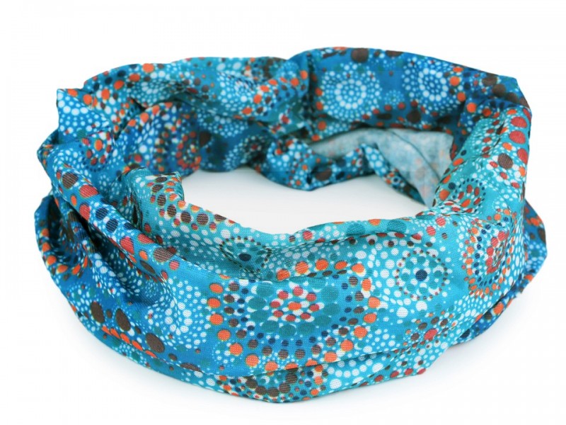 Mandala multifunkciós kendő rugalmas Női divatkendő és sál