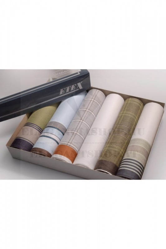     Zsebkendő csomag díszdobozban - 6 db