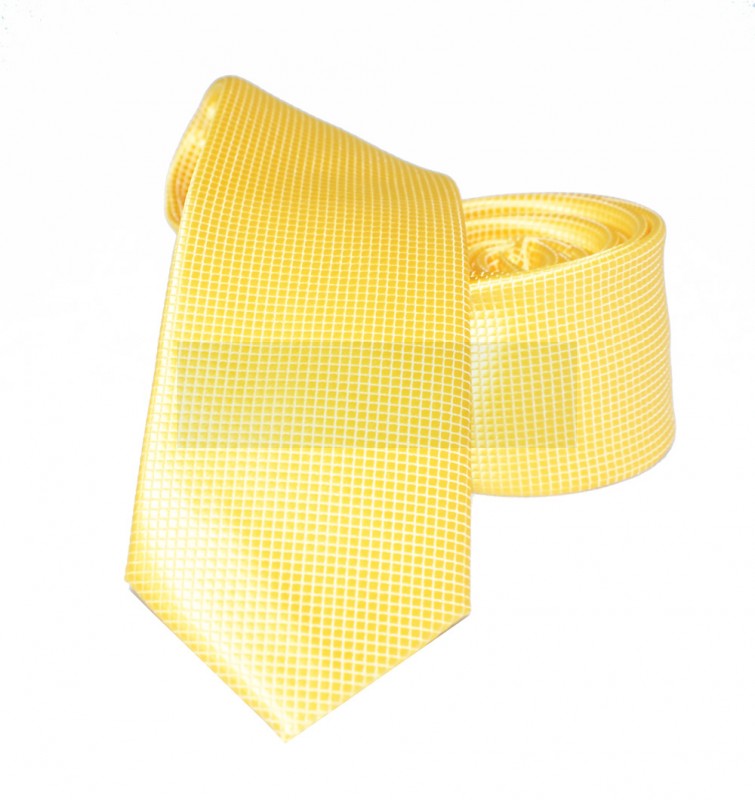 Goldenland slim nyakkendő - Napsárga Egyszínű nyakkendő