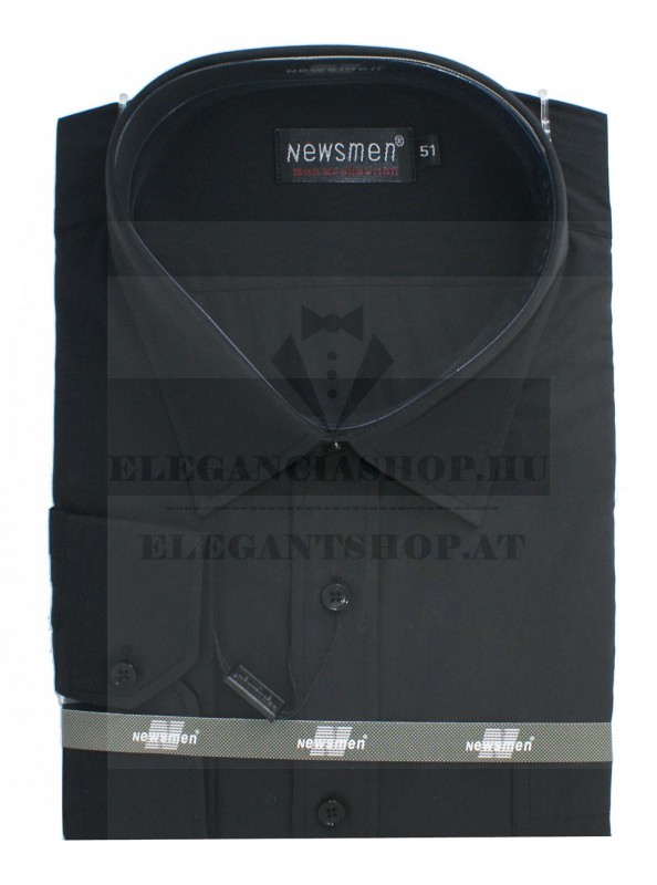 NM extra h.u ing - Fekete Egyszínű ing NM extra h.u ing - Fekete Egyszínű ing