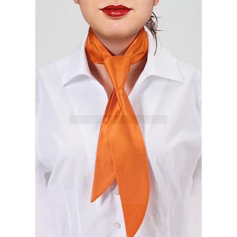 Zsorzsett női nyakkendő - Narancssárga
