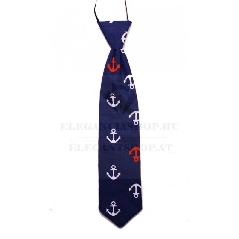    Vento gumis gyereknyakkendő szett - Tengerész Gyerek nyakkendők