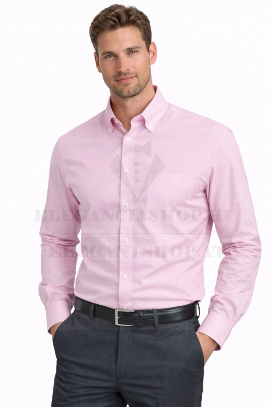                Newsmen 100% pamut h.u slim ing - Rózsaszín