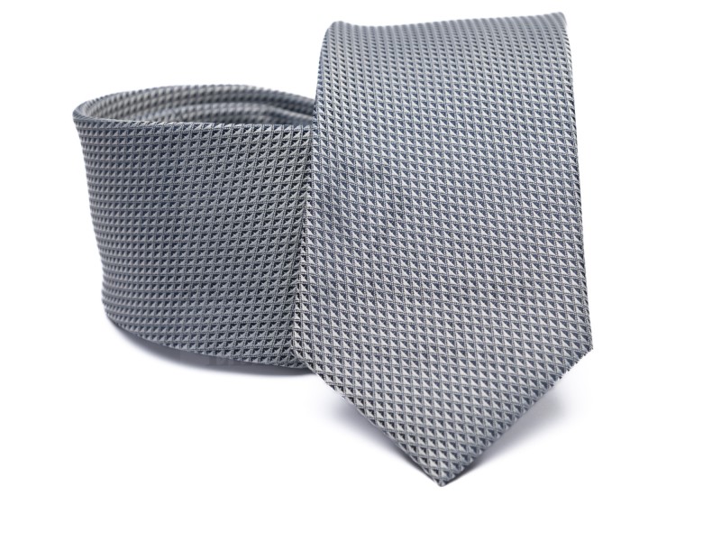    Prémium nyakkendő - Szürke Aprómintás nyakkendő