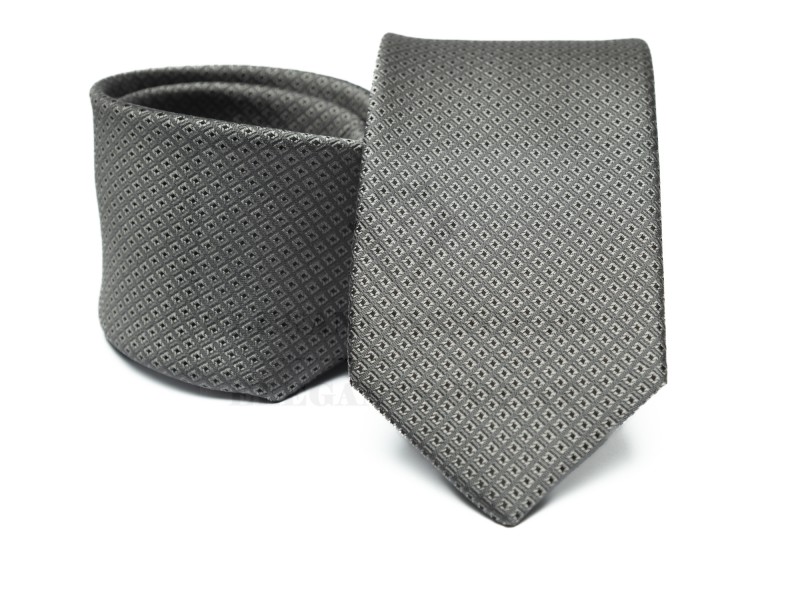        Prémium selyem nyakkendő - Szürke Selyem nyakkendők