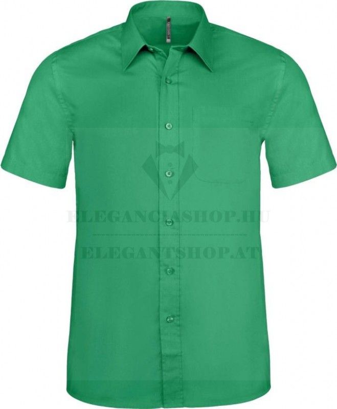 ACE férfi r.u comfort fitt ing - Zöld Egyszínű ing