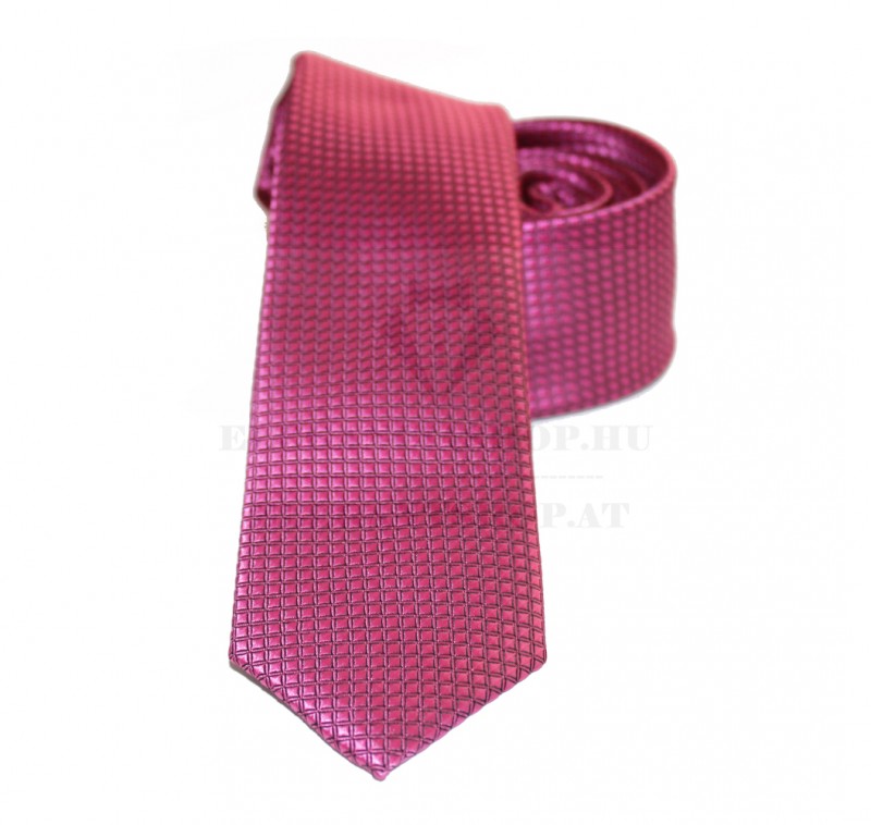               Goldenland slim nyakkendő - Pink Egyszínű nyakkendő