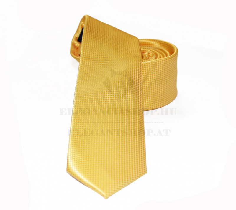               Goldenland slim nyakkendő - Aranysárga