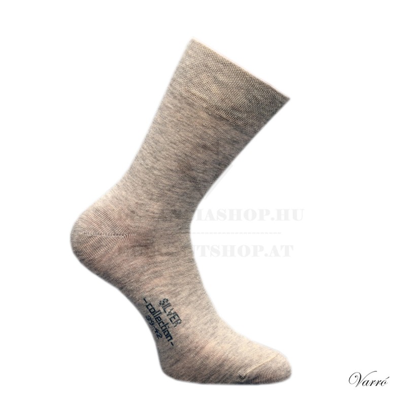      Ezüst egézségügyi bokazokni Férfi zokni, fehérnemű