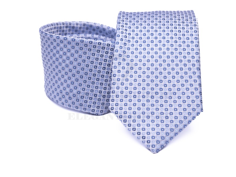         Prémium selyem nyakkendő - Világoskék aprómintás Aprómintás nyakkendő