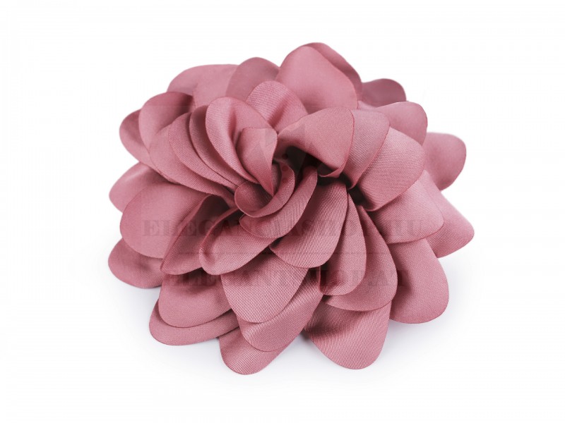 Bross szatén virág Ékszer, hajdísz Bross szatén virág Ékszer, hajdísz