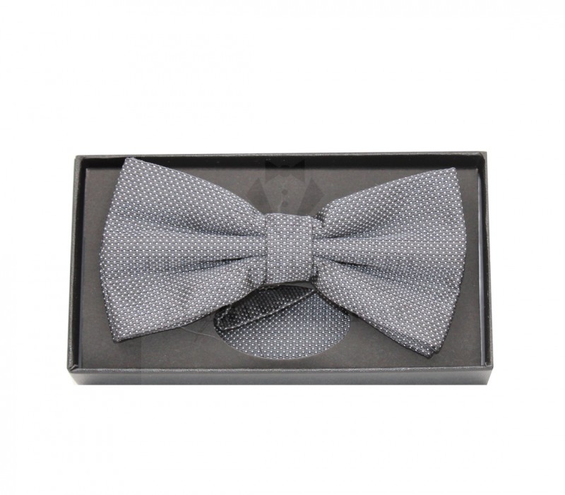      NM Díszdobozos mintás csokornyakkendő szett - Grafit mintás