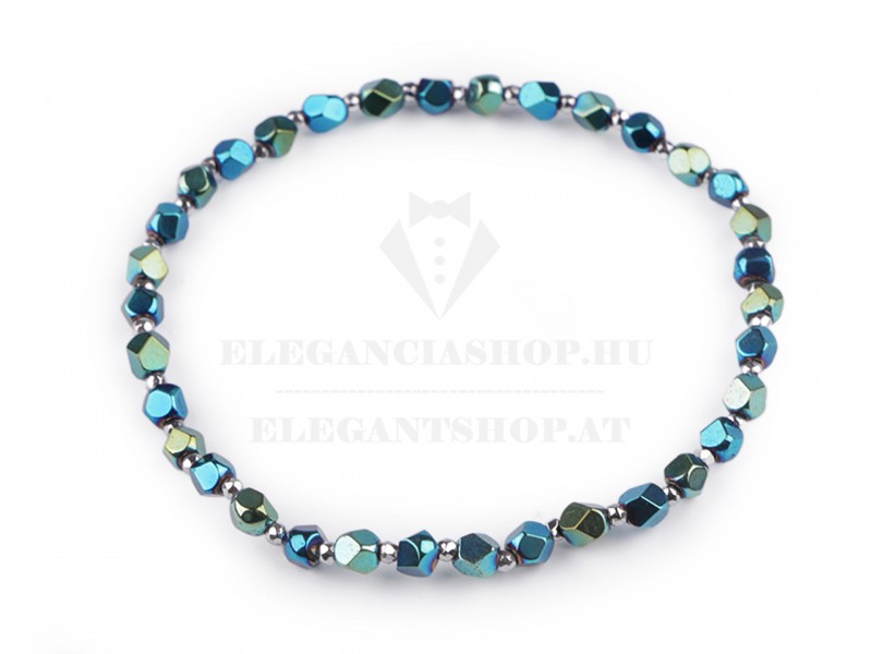 Rugalmas karkötő hematit Női kiegészítők Rugalmas karkötő hematit Női kiegészítők