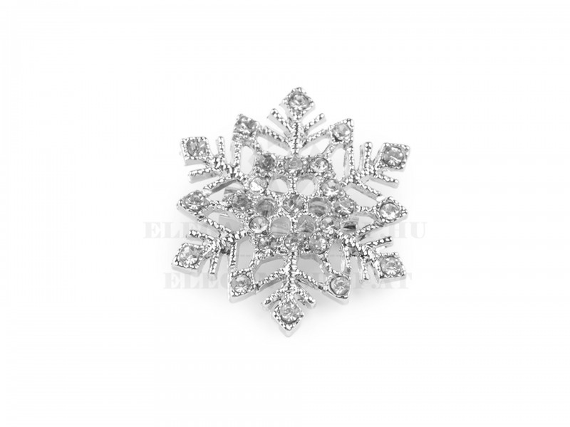 Bross pehely kövekkel Kitűzők, Brossok Bross pehely kövekkel Kitűzők, Brossok