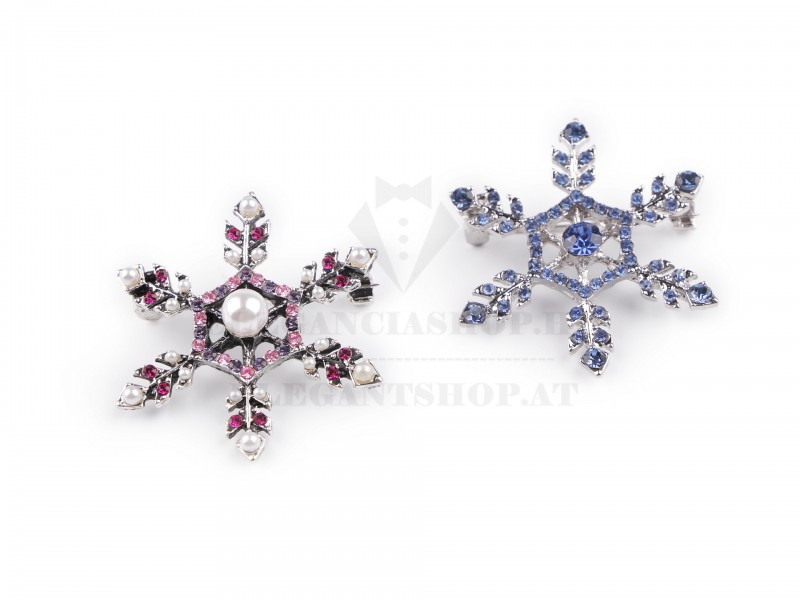 Bross hópihe csiszolt kövekkel Kitűzők, Brossok