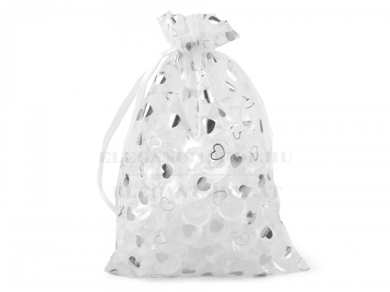 Organza ajándéktasak  14x21 Ajándék csomagolás