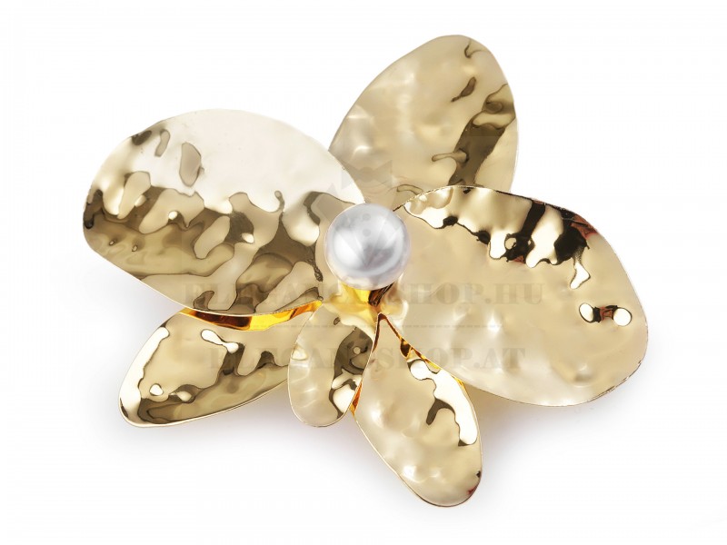 Francia hajcsat- virág Ékszer, hajdísz Francia hajcsat- virág Ékszer, hajdísz