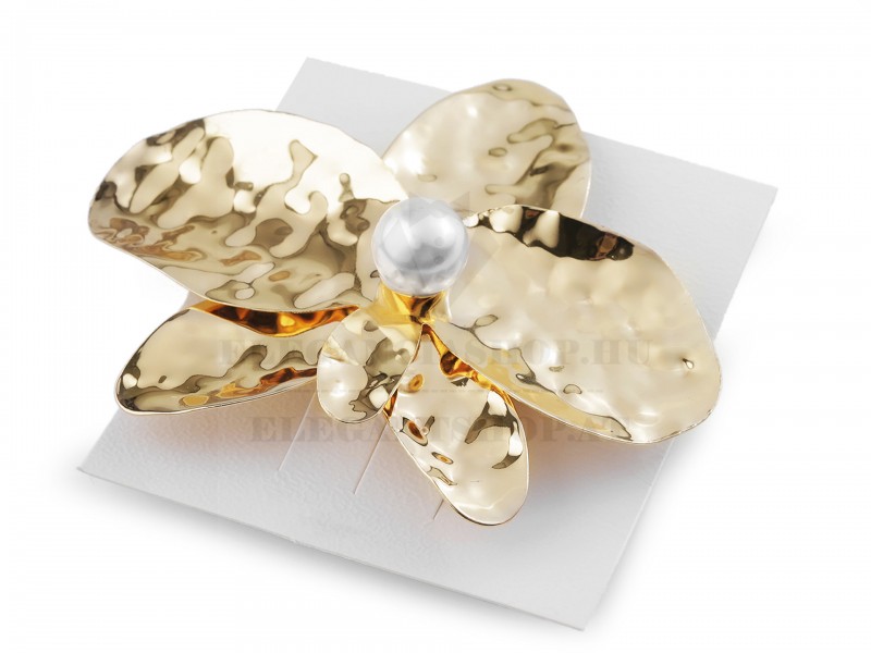 Francia hajcsat- virág Ékszer, hajdísz Francia hajcsat- virág Ékszer, hajdísz