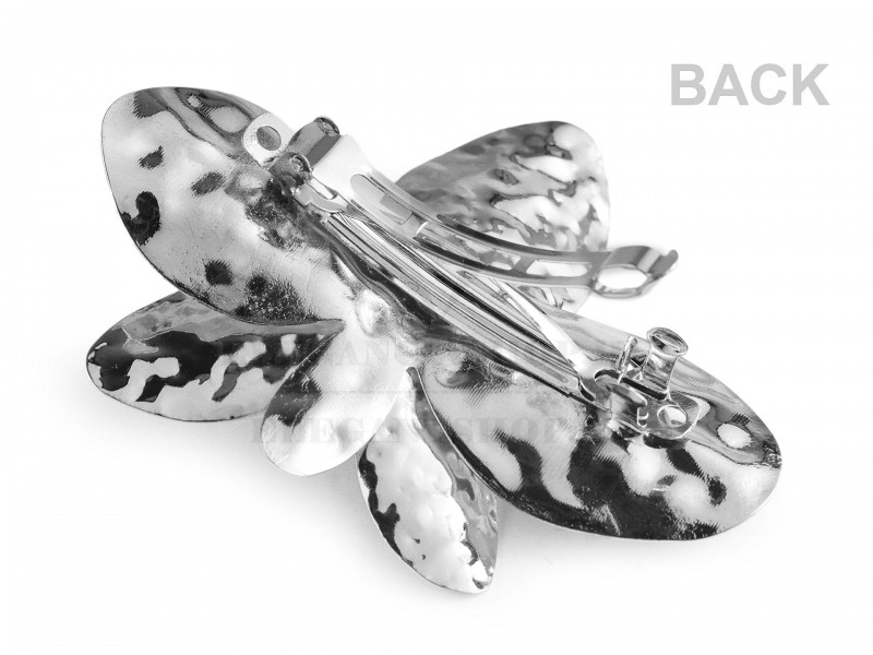 Francia hajcsat- virág Ékszer, hajdísz Francia hajcsat- virág Ékszer, hajdísz