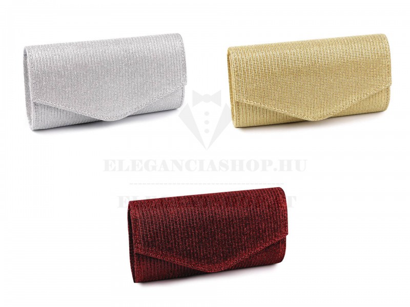 Női kézitáska lurex