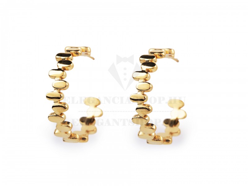 Fülbevaló karika rozsdamentes acélból Ékszer, hajdísz Fülbevaló karika rozsdamentes acélból Ékszer, hajdísz