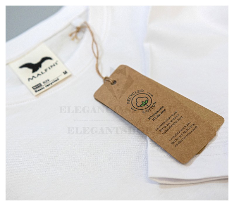 Basic Recycled (GRS)829 - Fehér Férfi pólók,pulóverek