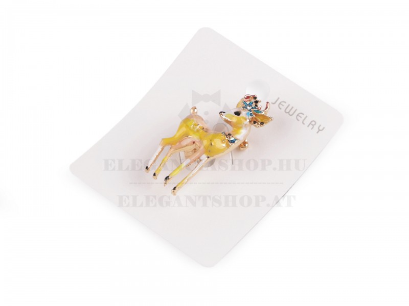                       Bross őzike kitűző Kitűzők, Brossok