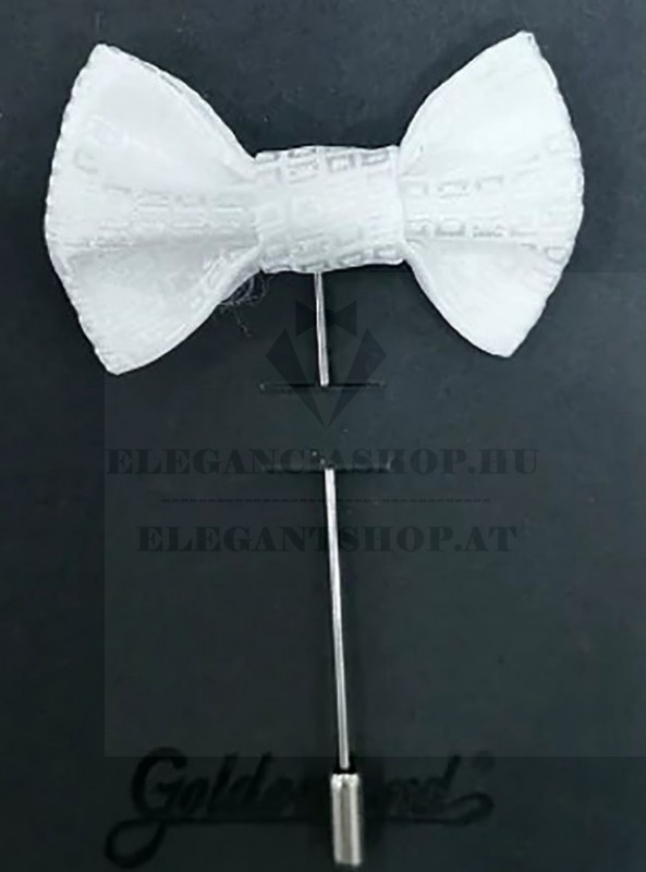 Masni zakótű - Fehér Kitűzők, Brossok