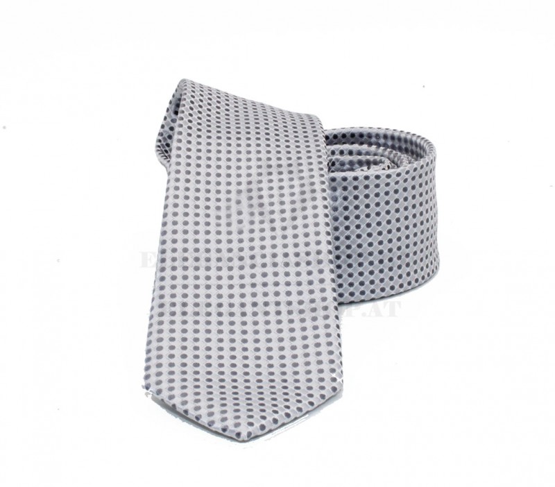 NM slim szövött nyakkendő - Ezüst NM slim szövött nyakkendő - Ezüst