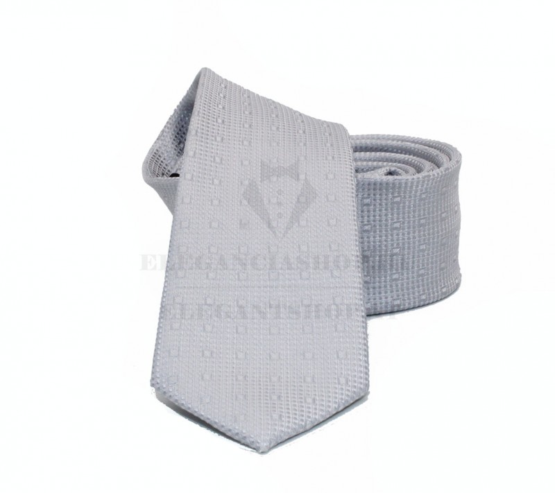NM slim szövött nyakkendő - Ezüst NM slim szövött nyakkendő - Ezüst