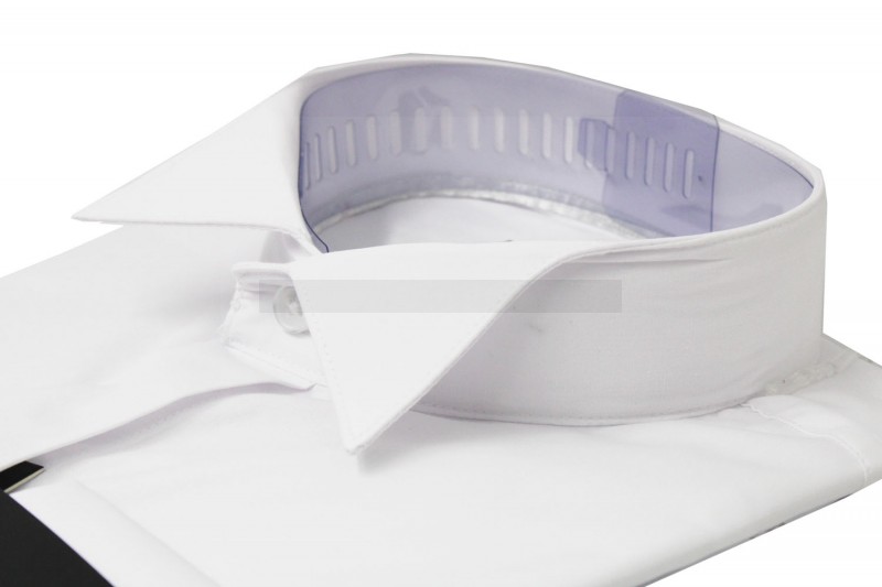                    Newsmen slim fit szmoking mandzsettás ing - Fehér Slim, Smart fazon