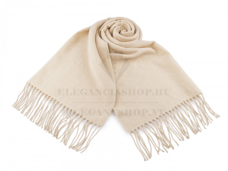 Téli sál rojtokkal Női divatkendő és sál Téli sál rojtokkal Női divatkendő és sál