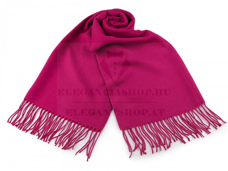 Téli sál rojtokkal Női divatkendő és sál Téli sál rojtokkal Női divatkendő és sál