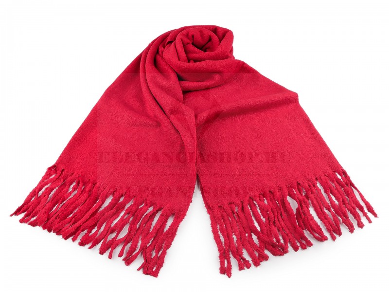 Női téli sál rojtokkal Női téli sál rojtokkal