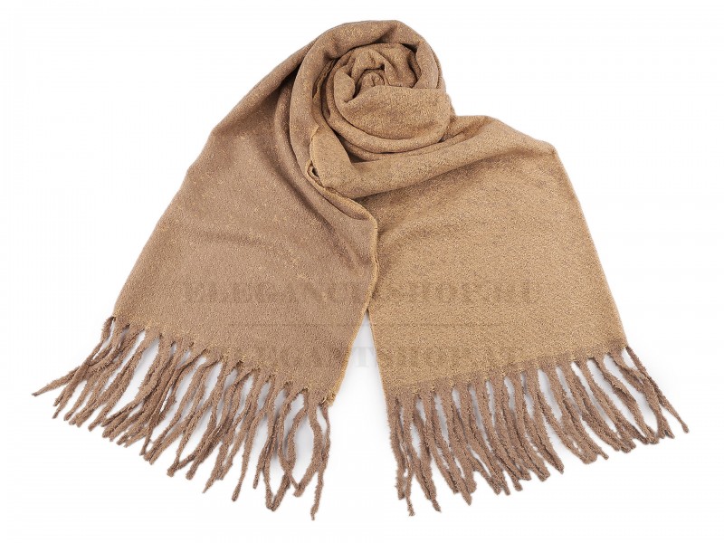 Női téli sál rojtokkal Női téli sál rojtokkal