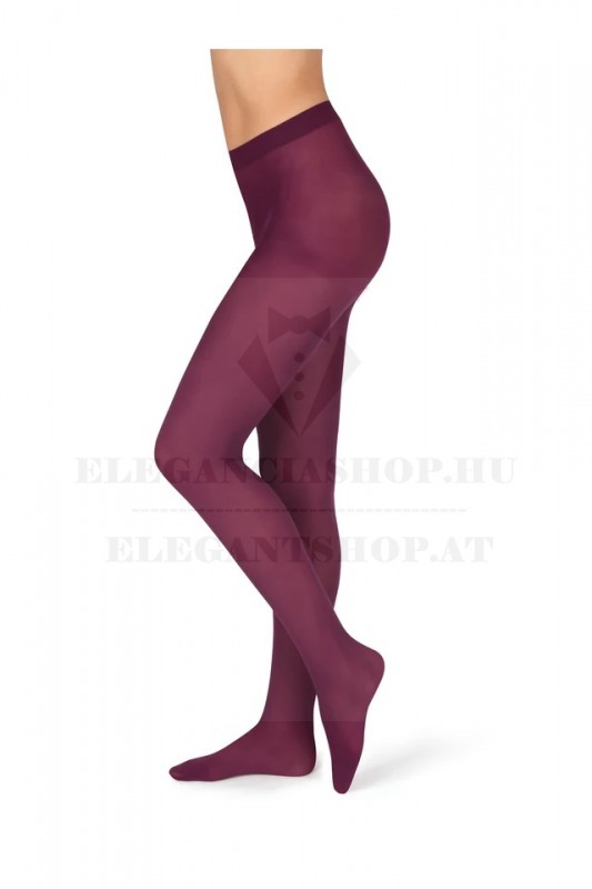                                Magda 40 den vastag harisnya - Bordó Női zokni, harisnya, pizsama