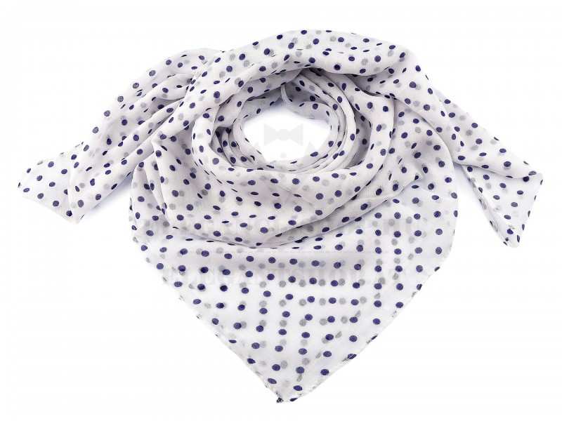   Pöttyös kendő - 85x90 cm