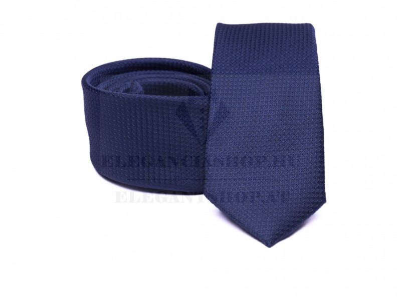 Prémium slim nyakkendő - Sötétkék    Prémium slim nyakkendő - Sötétkék