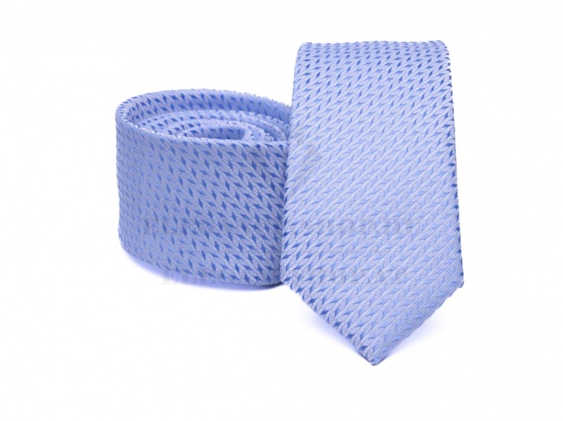 Prémium slim nyakkendő - Világoskék Aprómintás nyakkendő Prémium slim nyakkendő - Világoskék Aprómintás nyakkendő