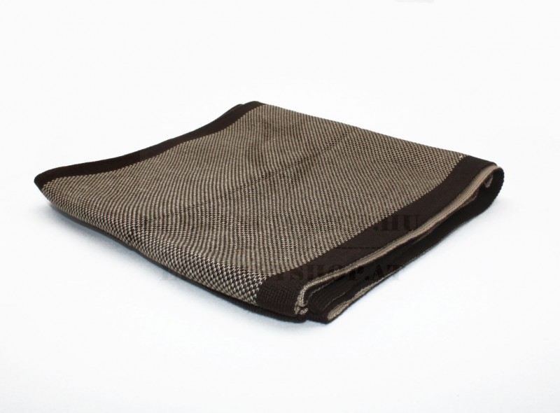 Newsmen kötött sál - Barna mintás Férfi kesztyű, sál Newsmen kötött sál - Barna mintás Férfi kesztyű, sál