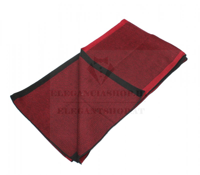 Newsmen kötött sál - Bordó mintás Férfi kesztyű, sál Newsmen kötött sál - Bordó mintás Férfi kesztyű, sál