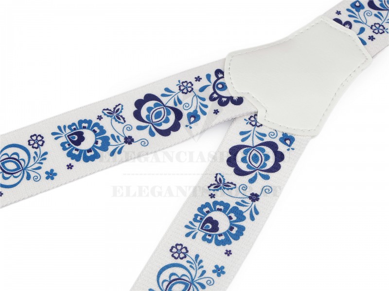 Folklór mintás nadrágtartó