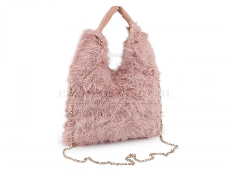 Műszörme kézitáska - 30 x 25 cm Műszörme kézitáska - 30 x 25 cm