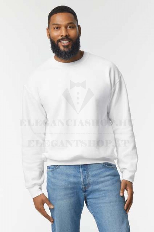Unisex pamut pulóver - Fehér Férfi pólók,pulóverek Unisex pamut pulóver - Fehér Férfi pólók,pulóverek