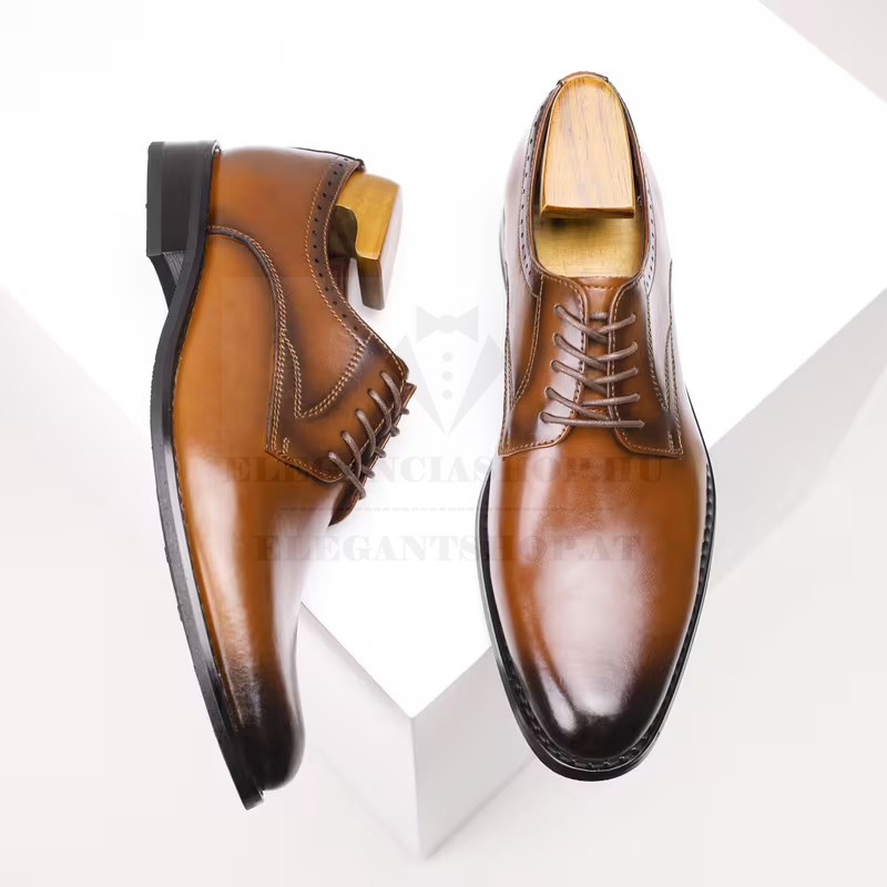                           Marhabőr férfi cipő - Caramell Férfi cipő