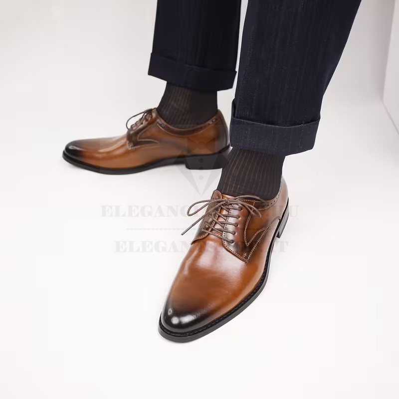                           Marhabőr férfi cipő - Caramell Férfi cipő