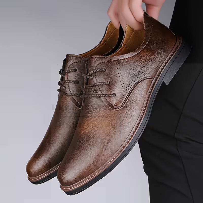 Marhabőr férfi cipő - Barna Férfi cipő Marhabőr férfi cipő - Barna Férfi cipő