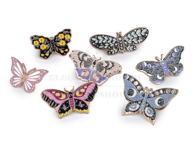 Bross / kitűző pillangó Kitűzők, Brossok Bross / kitűző pillangó Kitűzők, Brossok